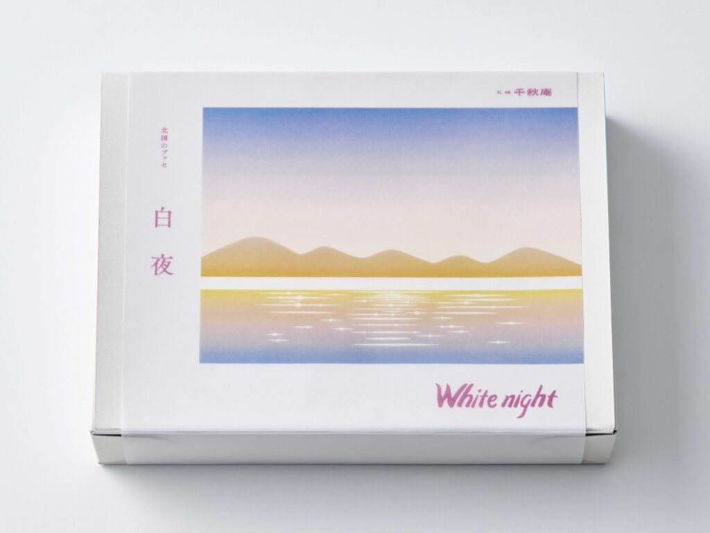 札幌千秋庵の『白夜』-4個入化粧箱