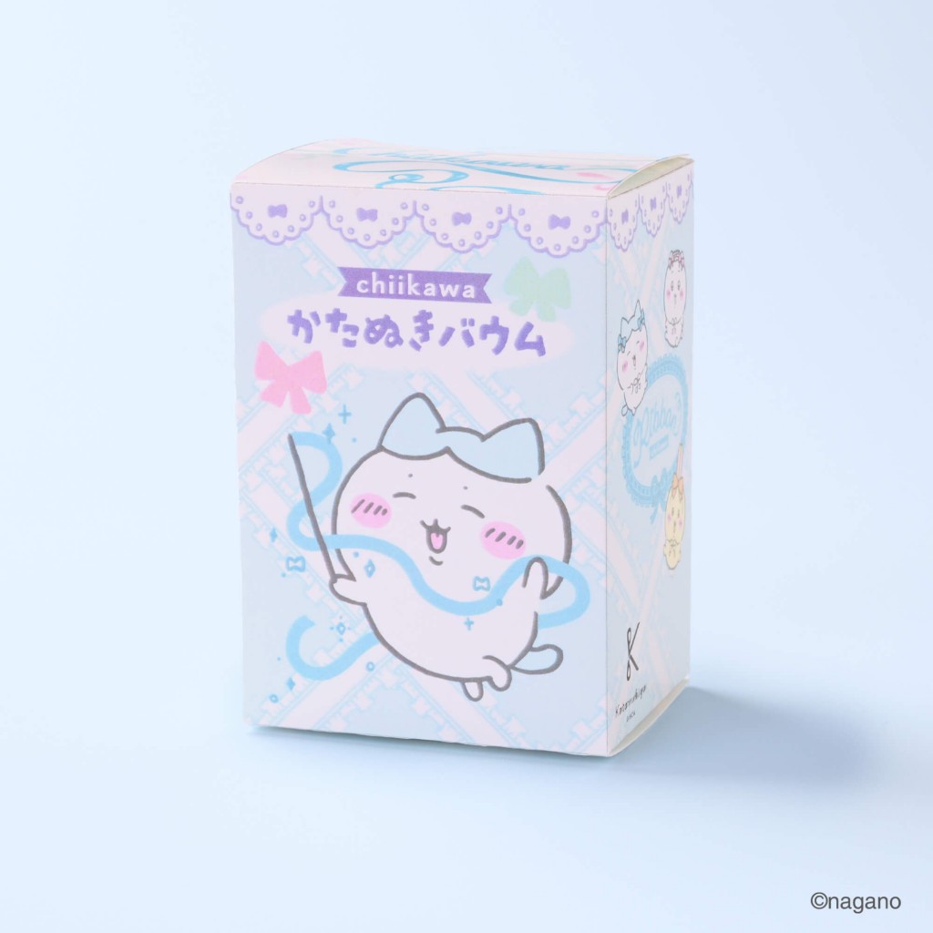 カタヌキヤの『ちいかわ かたぬきバウム リボン・ハチワレ(ミルク)』