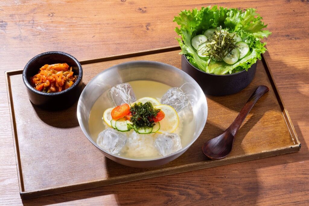焼肉ライクの『冷やしレモン茶漬け』
