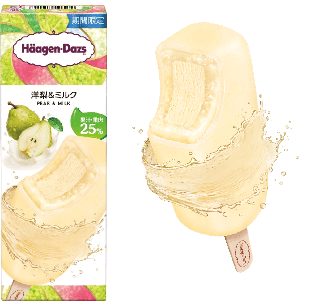 ハーゲンダッツ バー『洋梨&ミルク』