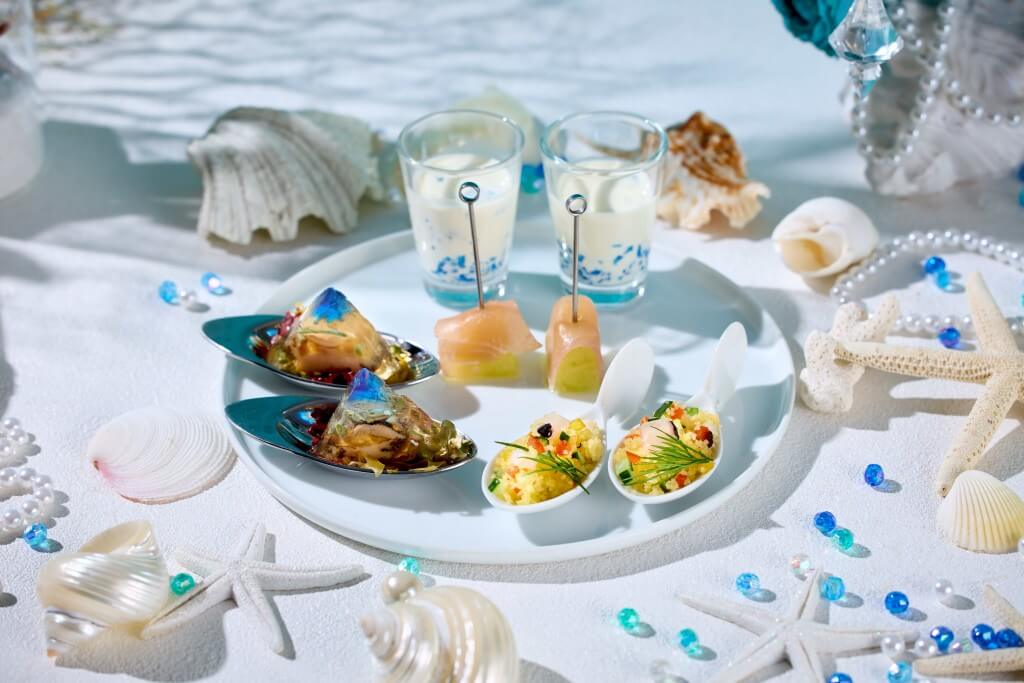 京王プラザホテル札幌の『シマエナガランチ夏～Like Afternoon Tea～』-セイボリー