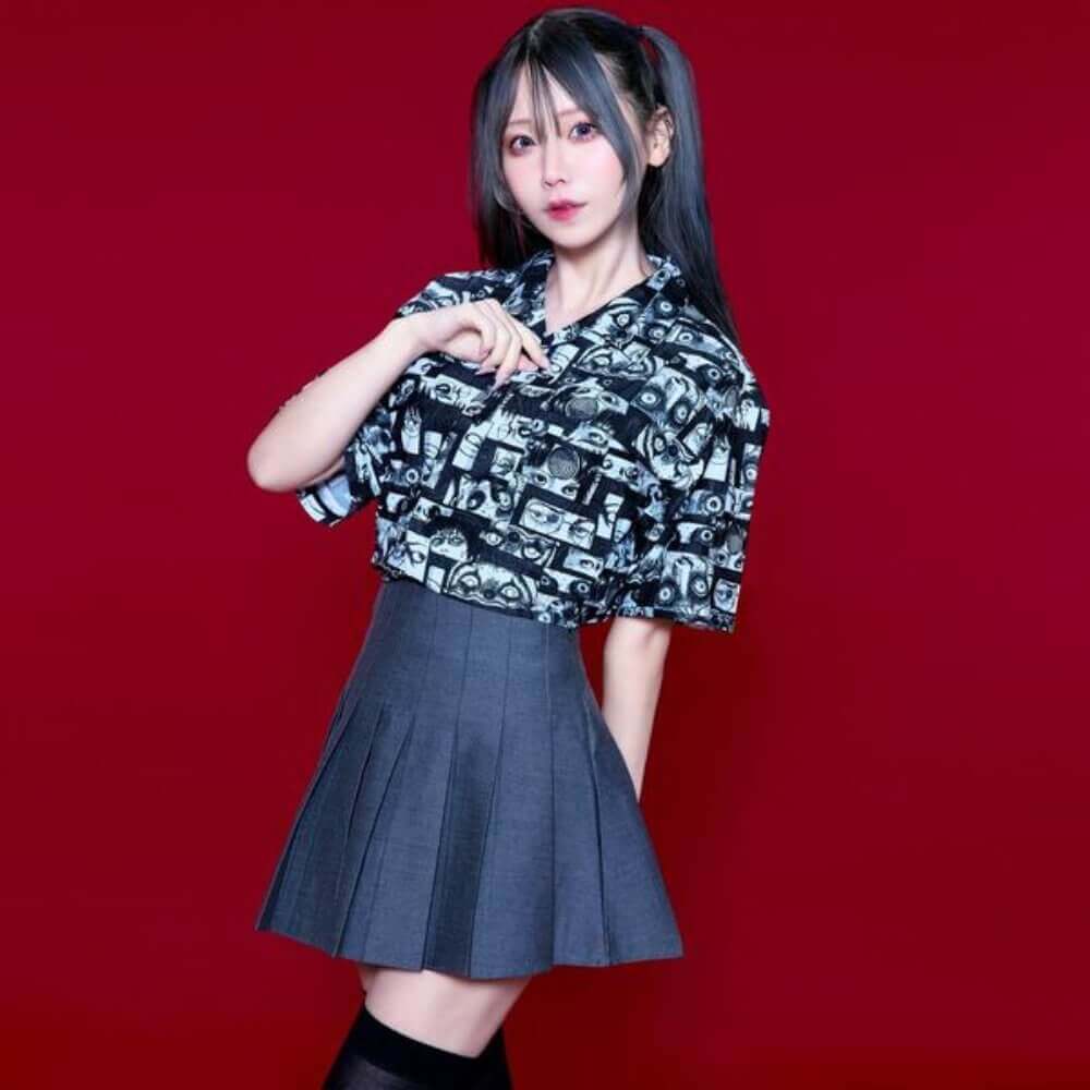 伊藤潤二 POP UP STORE -うずまき&ギョ-の『アロハシャツ』