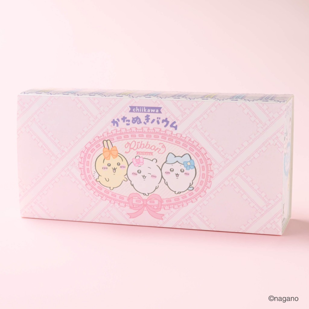カタヌキヤの『ちいかわ かたぬきバウム リボン 3個セット』-パッケージ(表)