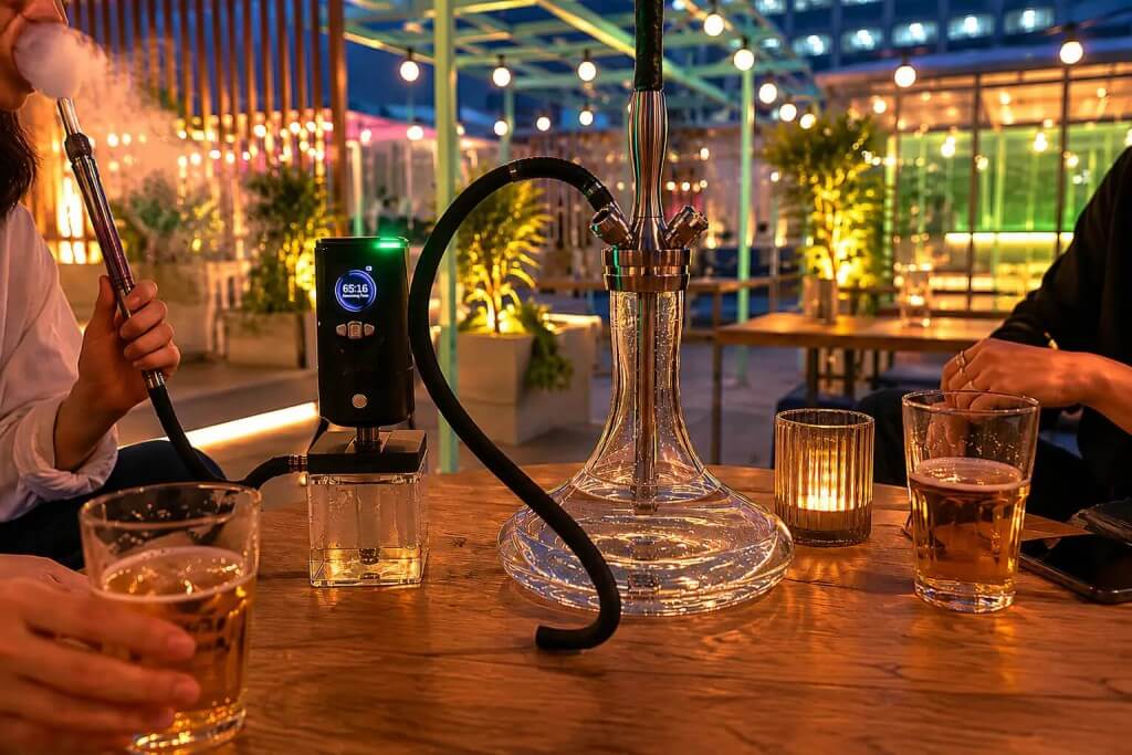 ROOFTOP GREEN GARDEN BBQ-シーシャで「Chill out」
