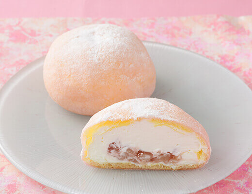 ローソンの『ごろごろとした桃のシュー』