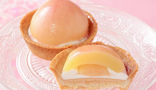 ローソンから「ごろっと1/2個分！ 桃のタルト」など桃を使用したスイーツ・ベーカリーが7月7日(火)より発売！