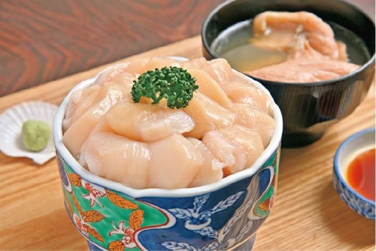 北海道じゃらん 2026年8月号の【北見市】松寿し-ホタテ丼