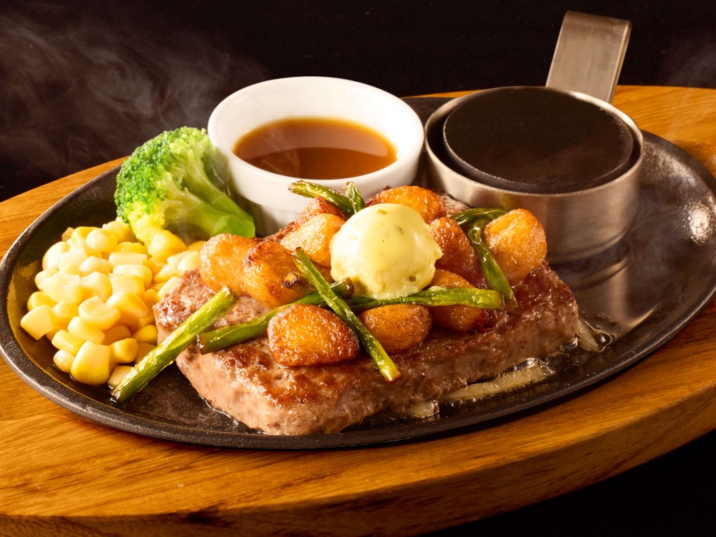 ココスの『ビーフハンバーグステーキ~ガーリック~』