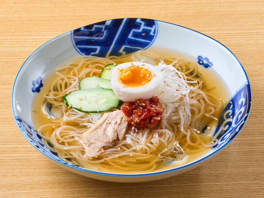 磯丸水産の『韓国フェア』-韓国冷麺