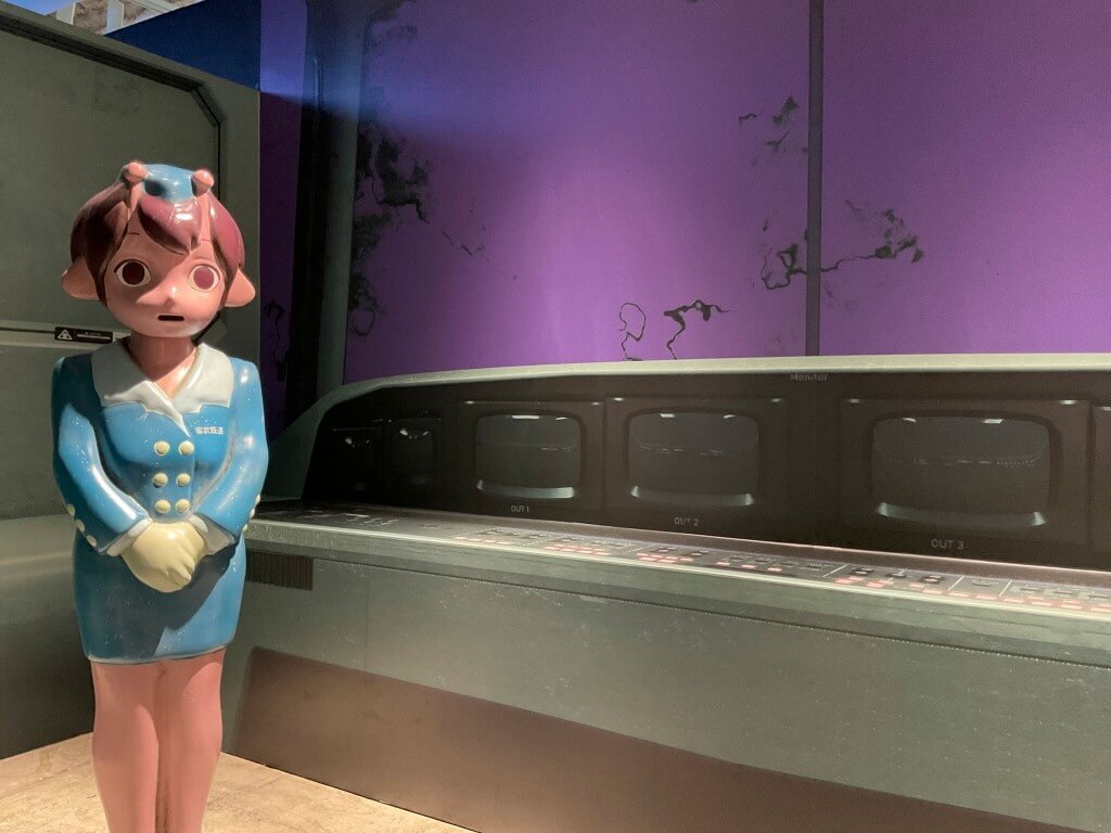 銀河特急 ミルキー☆サブウェイ 銀河の果てまでいってきました!展 in 札幌-展示内容