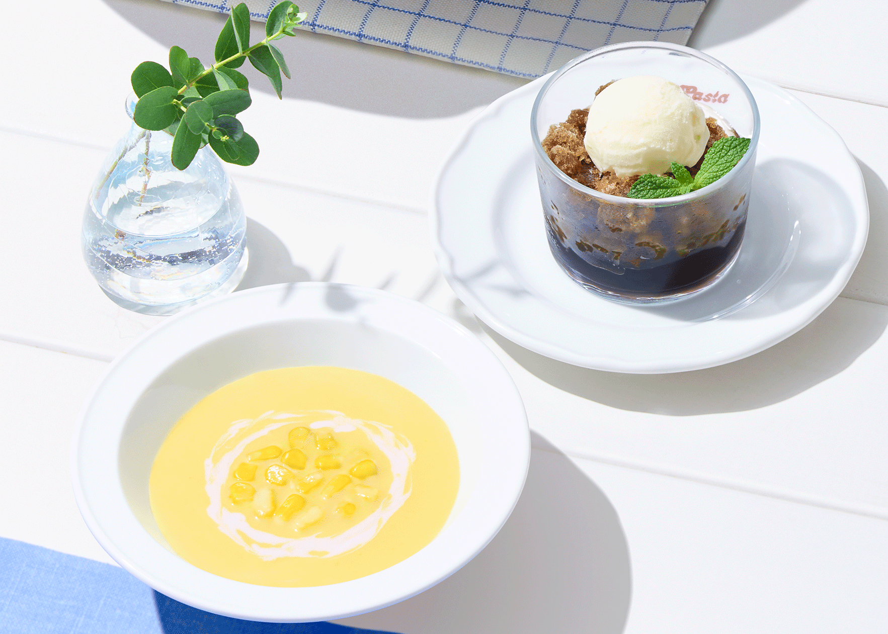ジョリーパスタの『冷製コーンスープ』