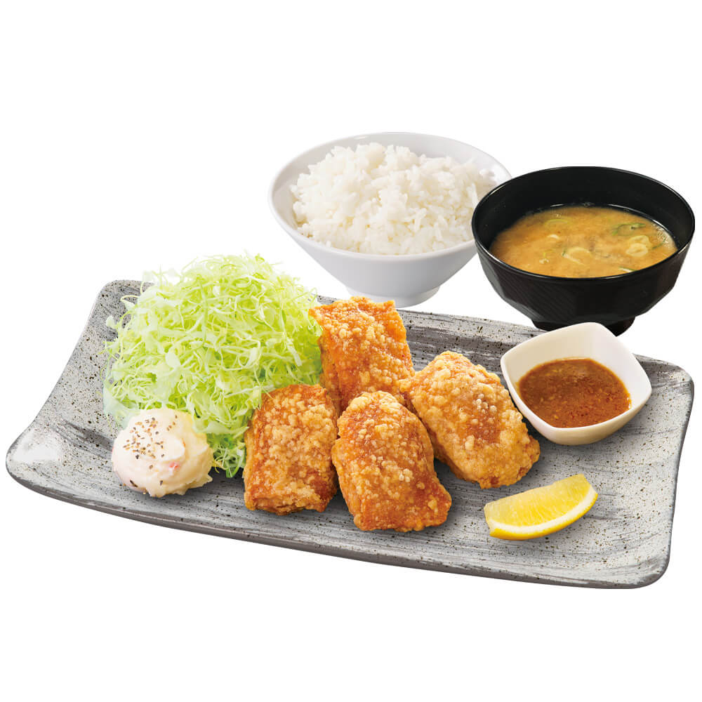 からやまの『からやま定食(4個)』