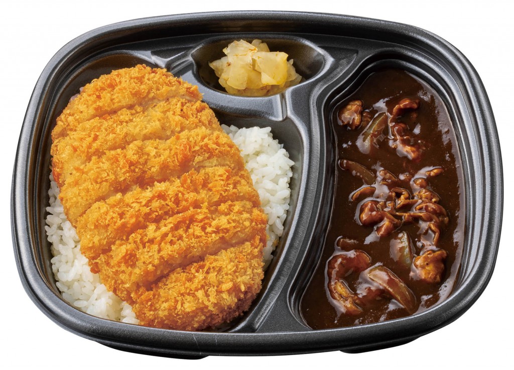 Hotto Motto(ほっともっと)の『玉ねぎのコクと牛肉の旨み プレミアム牛肉黒カレー(ロースカツ)』
