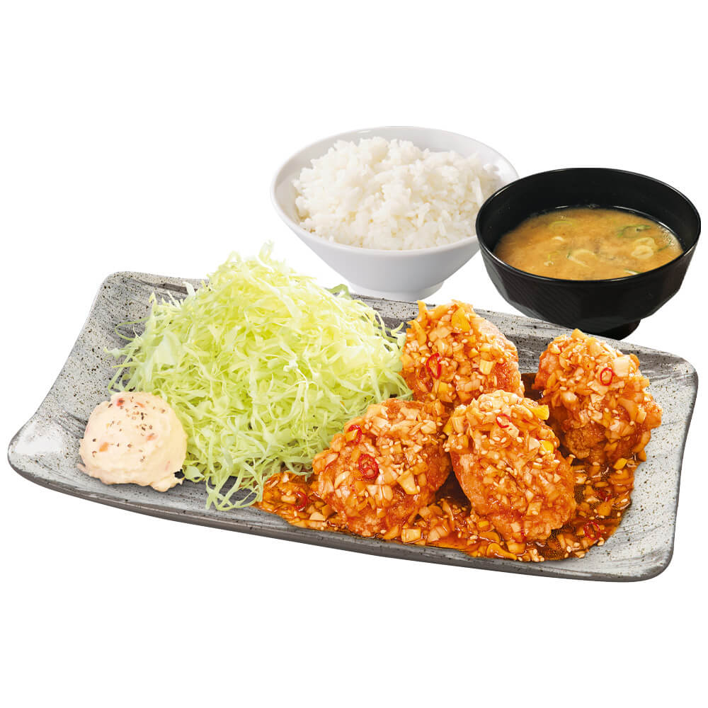 からやまの『油淋鶏定食』