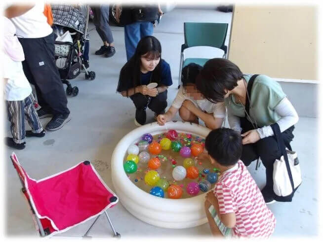 『JAF札幌支部 夏祭り』-スーパーボールすくい・スタンプラリー