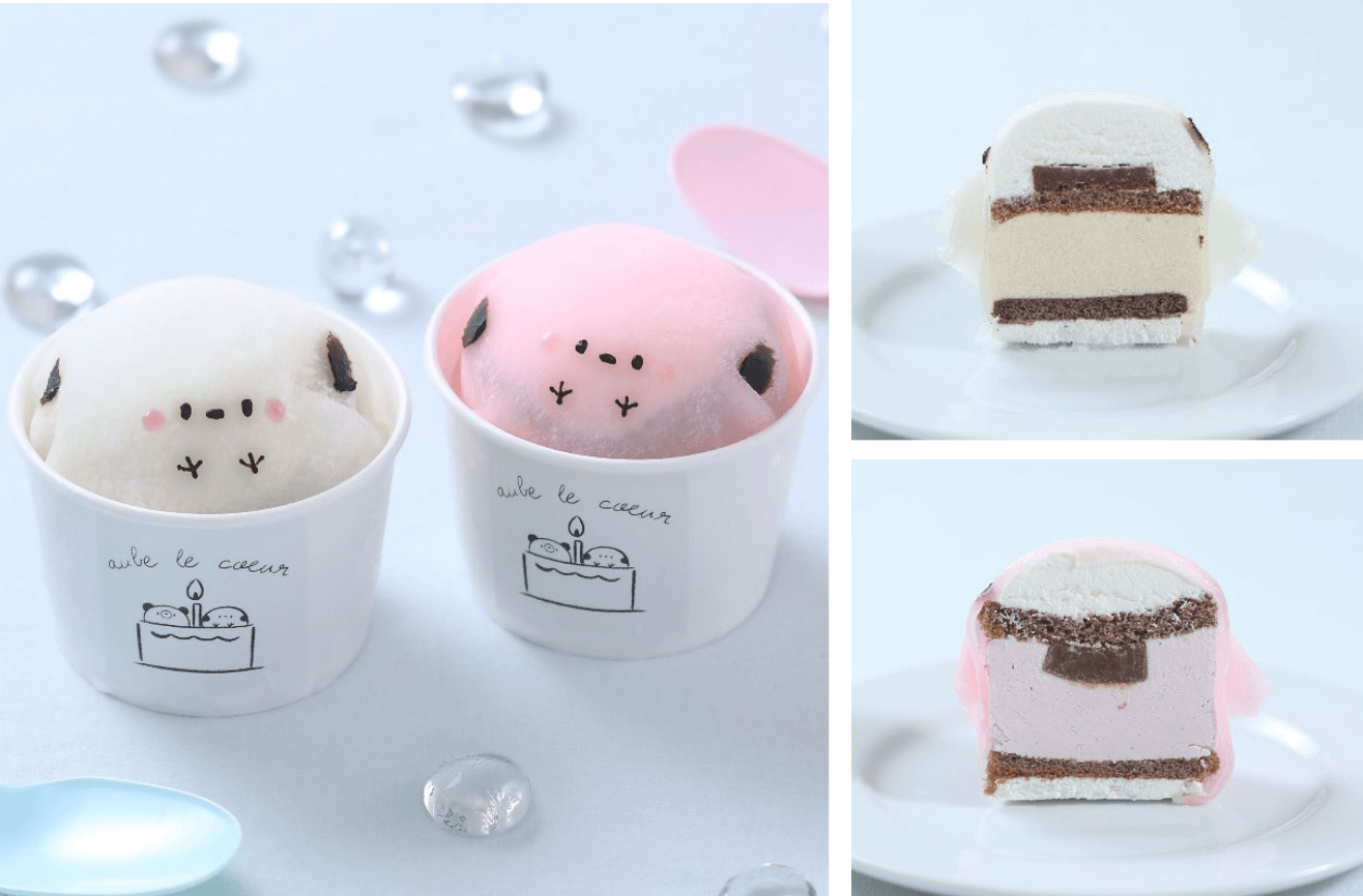 食べレア北海道の『シマエナガのスイーツマルシェ』-もちもちシマエナガ(全2種)