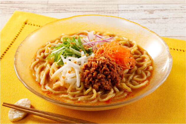 ローソンの『中国料理布袋監修 冷し豆乳担々麺』