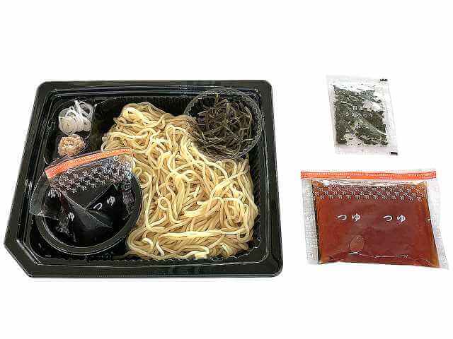 セブン‐イレブンの『ざるラーメン北海道産山わさび入』