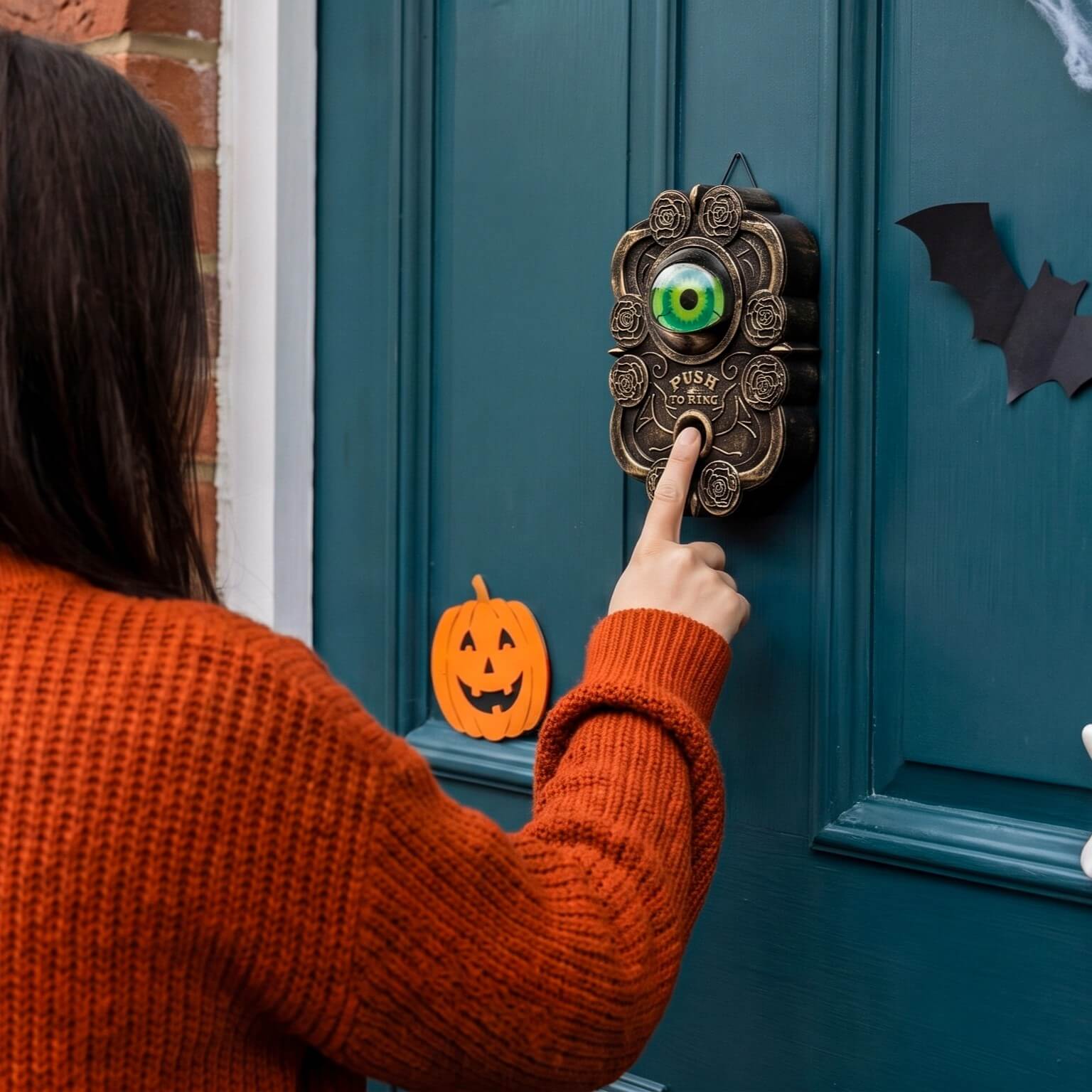 Flying Tiger Copenhagen(フライングタイガー)の『恐怖のハロウィンガジェット』シリーズ-ドアベル