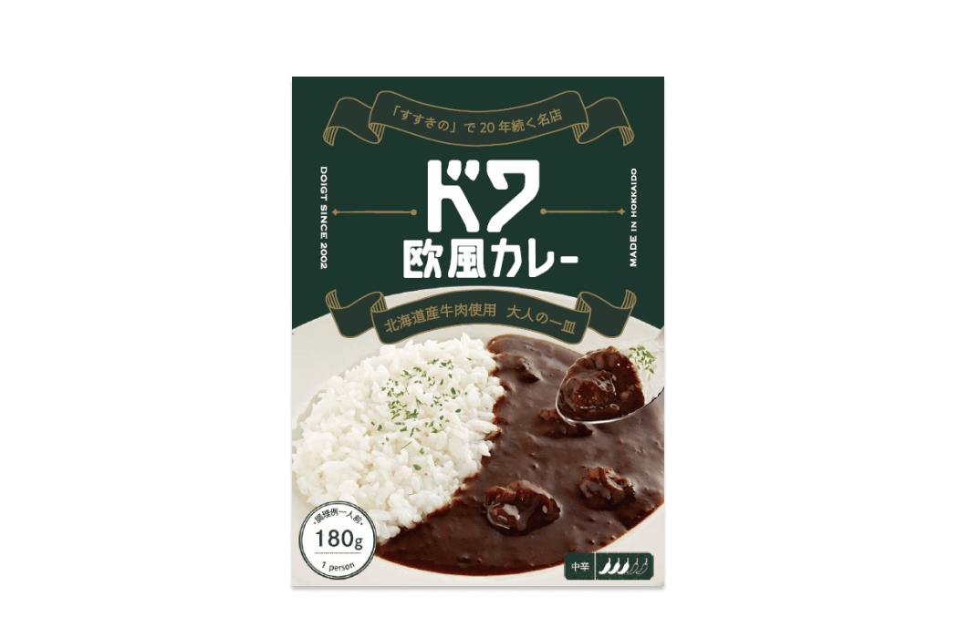 ベル食品の『ドワ欧風カレー 180g』