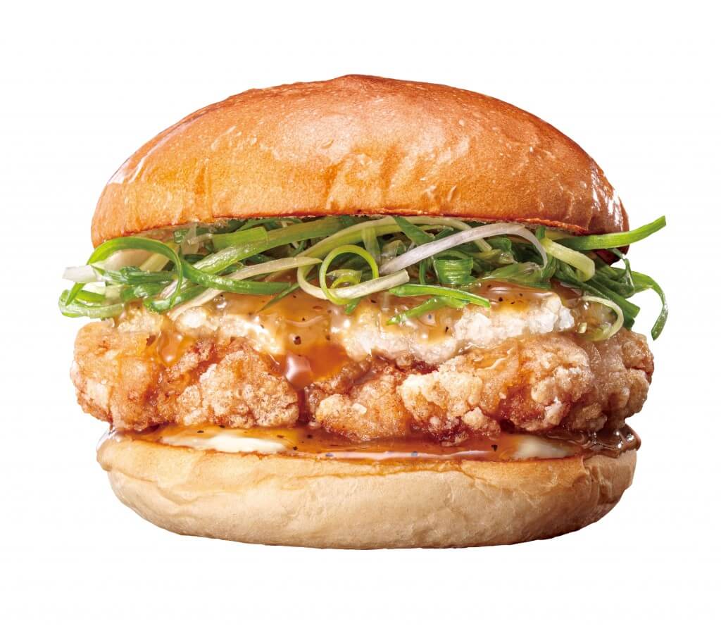 ゼッテリアの『瀬戸内レモンねぎ塩おろしチキンバーガー』