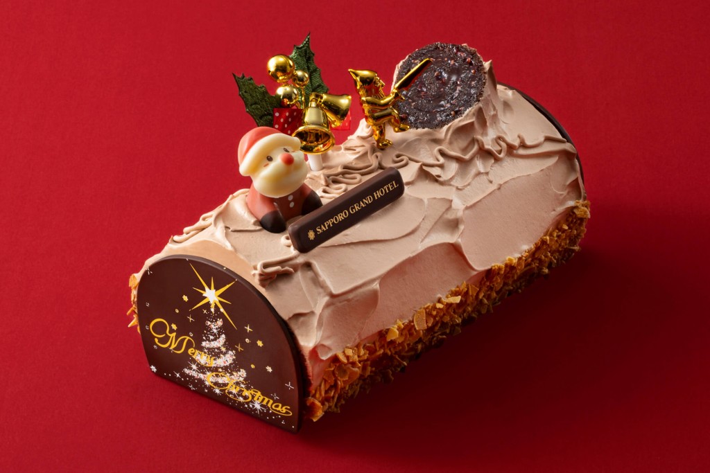 札幌グランドホテルの『クリスマスケーキ2026』-ブッシュ・ド・ノエル