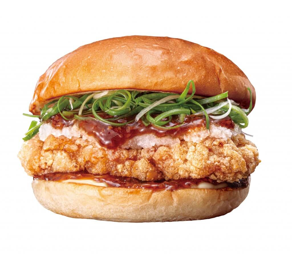 ゼッテリアの『にんにく醤油おろしチキンバーガー』