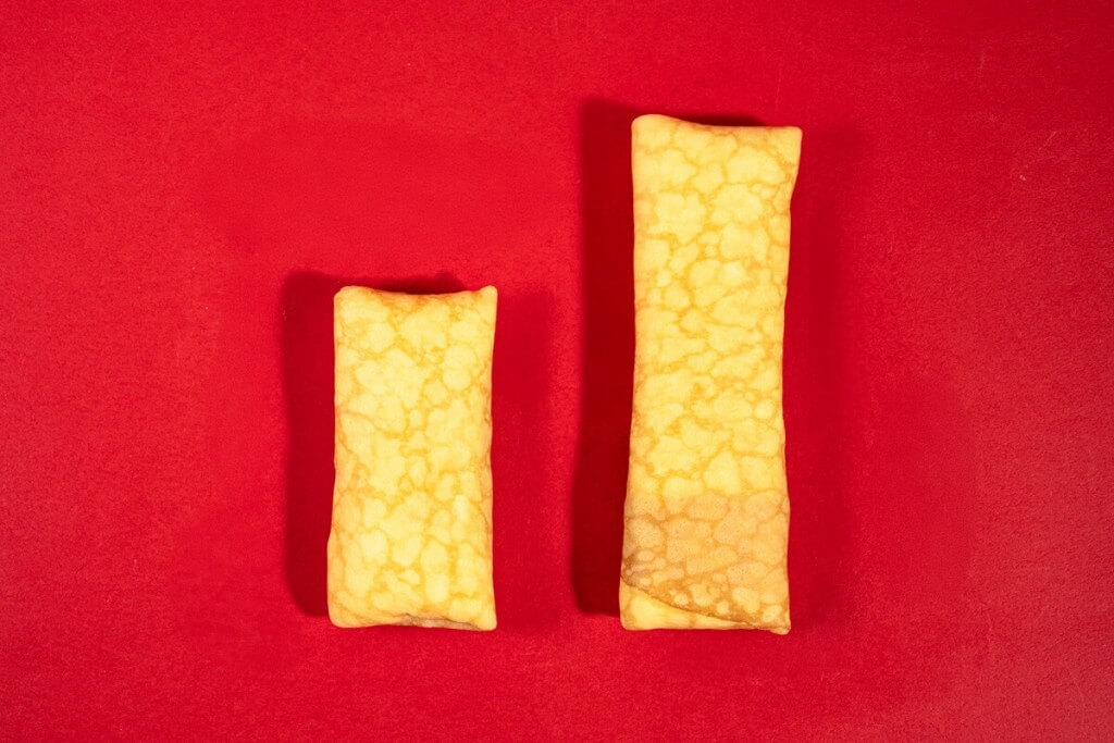 ファミリーマートの『お値段そのまま おかわり45%増量作戦』-ファミマ・ザ・クレープ 生チョコ