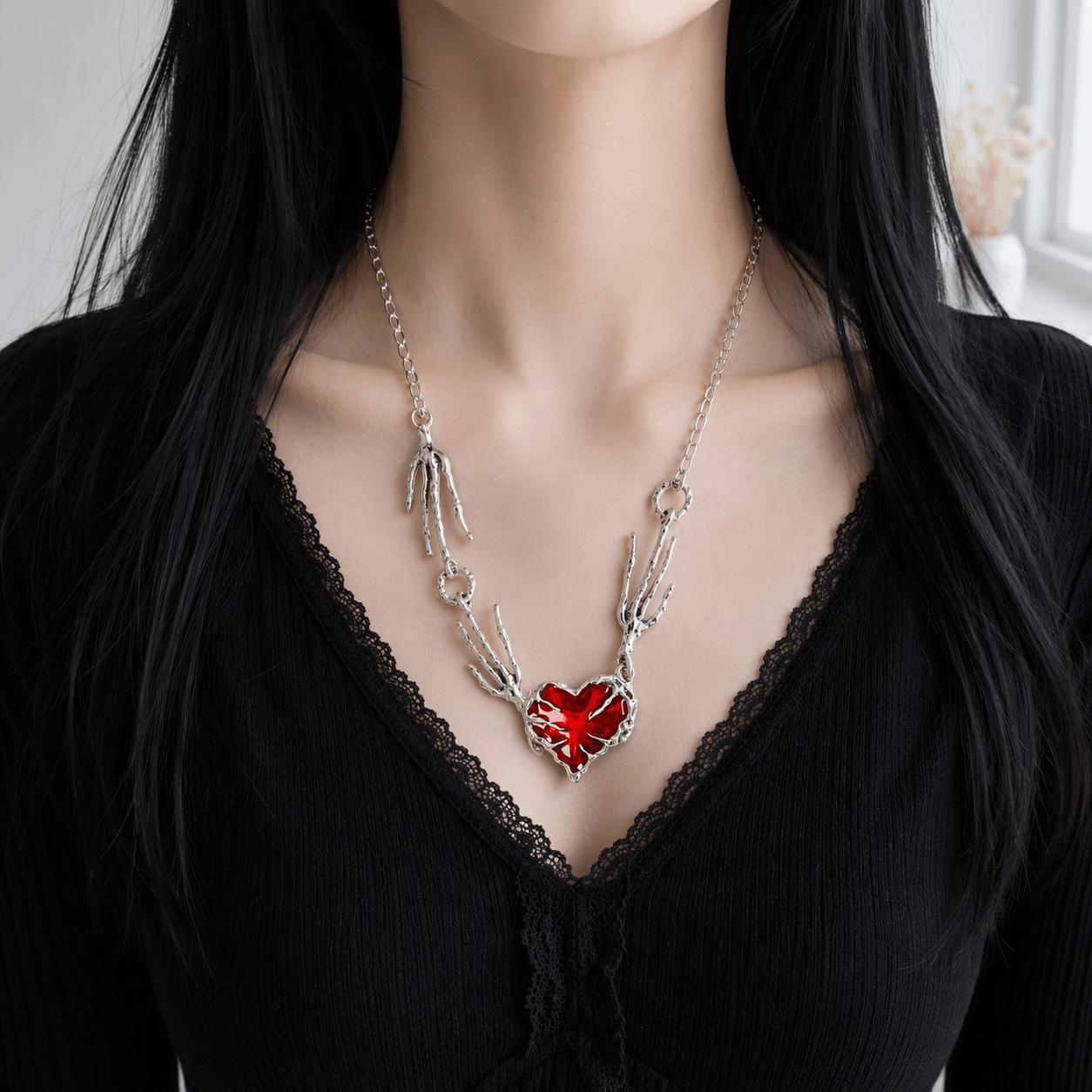Flying Tiger Copenhagen(フライングタイガー)の『ゴシックコア』シリーズ-ネックレス