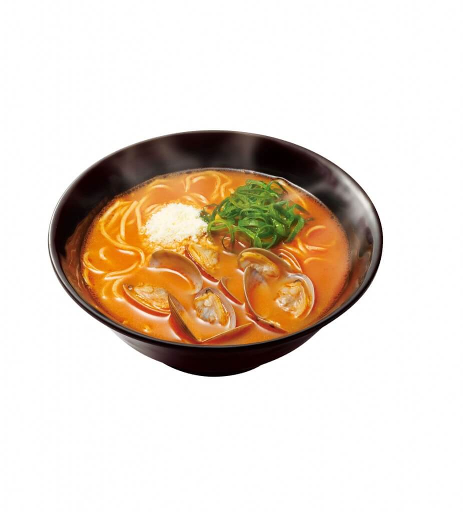 『はま寿司のにっぽん旨ねた祭り』-あさりとチーズのトマトラーメン