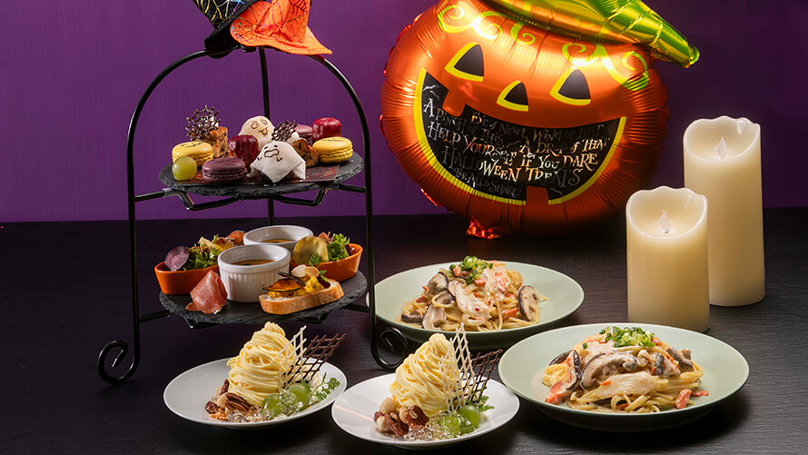 札幌プリンスホテルの『ハロウィン2026』-ハロウィンスイーツランチイメージ