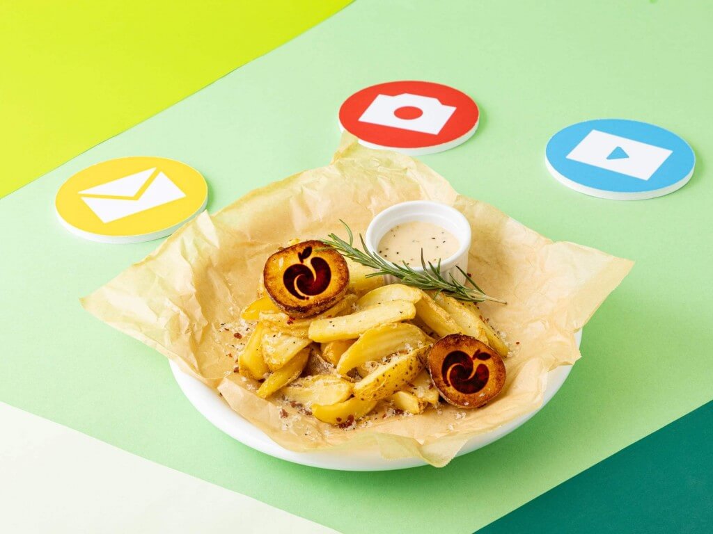 Ringo Jam Caféの『Ringo Jam フライドポテト 〜トリュフソース味〜』