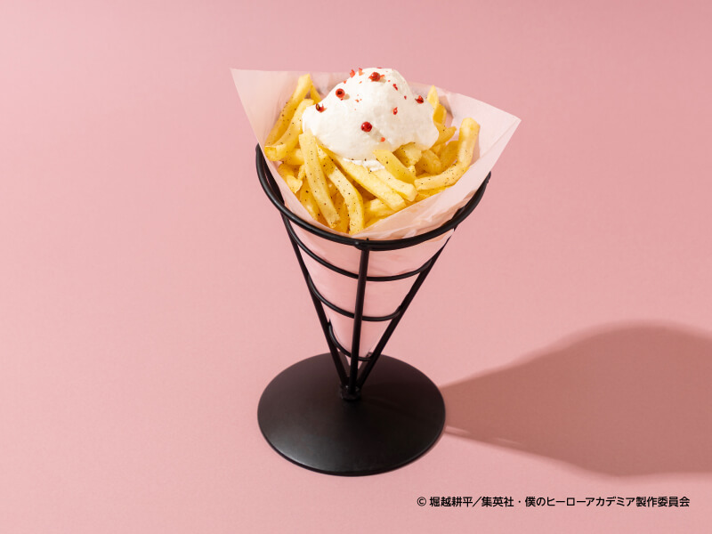 僕のヒーローアカデミアカフェーWE ARE HERO HOLICSーの『【麗日お茶子】サワークリームポテト』