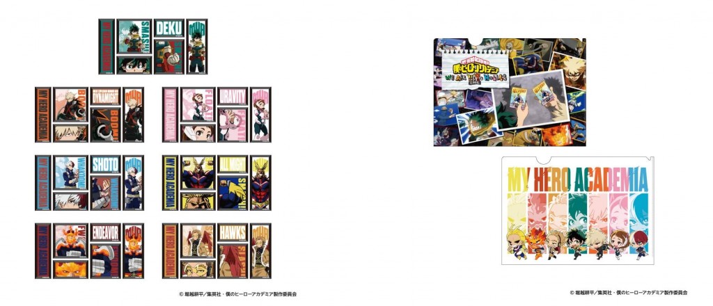 僕のヒーローアカデミアカフェーWE ARE HERO HOLICSーの『ステッカーセット(全7種)』