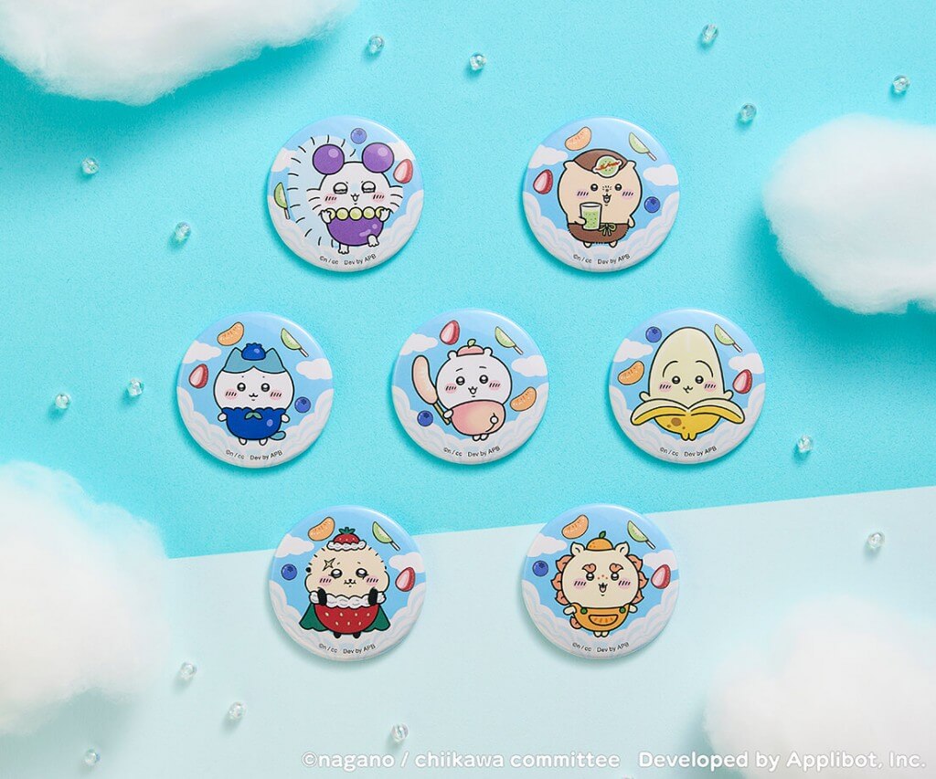 ちいかわぽけっと mini POP UP STOREの『フルーツモチーフ』