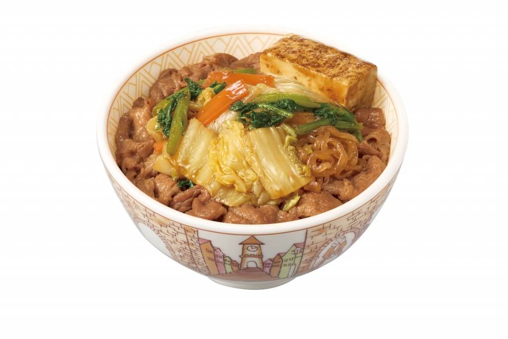 すき家の『すきやき牛丼』