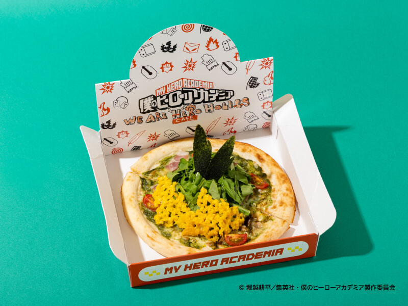 僕のヒーローアカデミアカフェーWE ARE HERO HOLICSーの『【緑谷出久】バジルクリームとルッコラ』