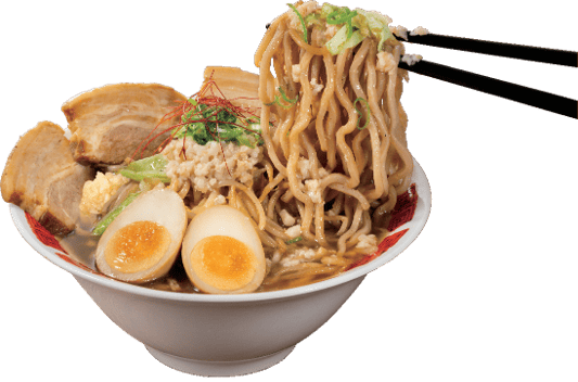 バーミヤンの『厚切り焼豚の味噌バミ郎そば』