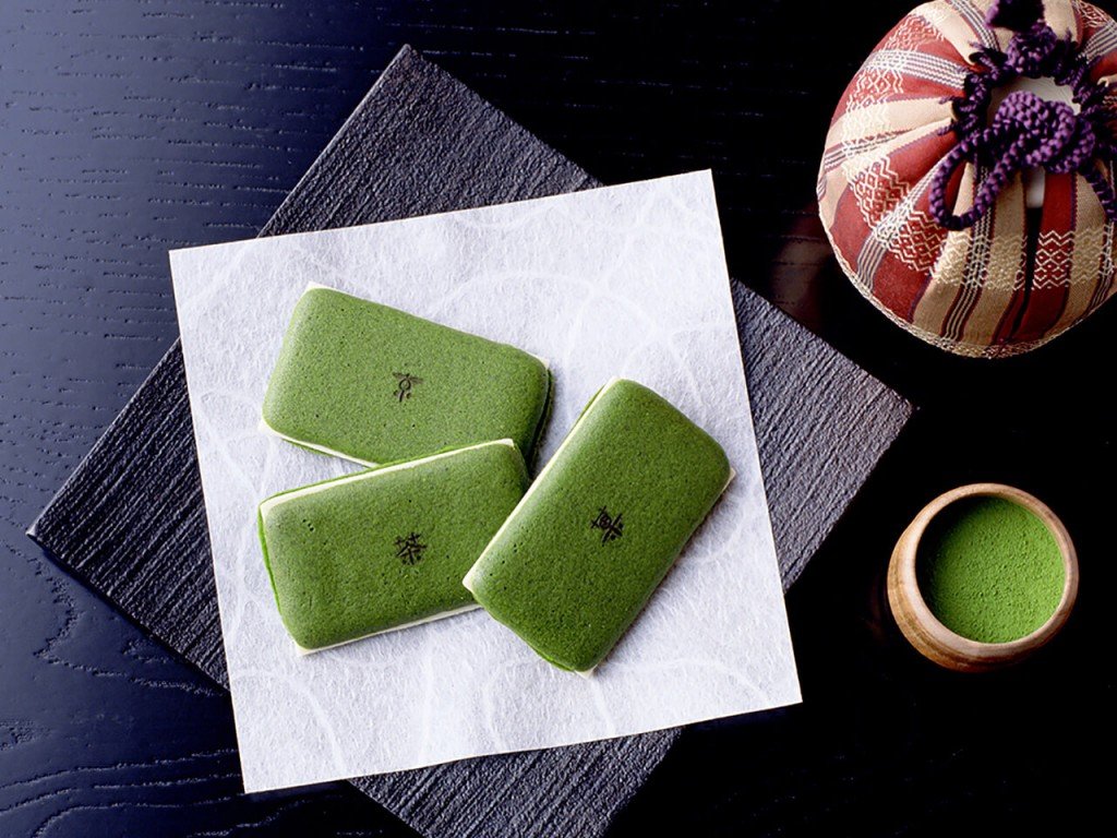 マールブランシュのお濃茶ラングドシャ「茶の菓」