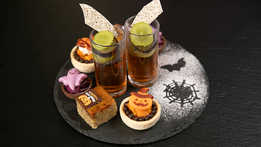 札幌プリンスホテルの『ハロウィン2026』-天空のアフタヌーンティー『秋彩(しゅうさい)』ハロウィンデコレ―ション
