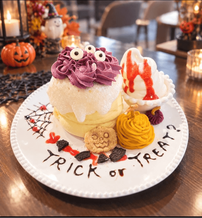つきてらすの『ハロウィンパンケーキ』
