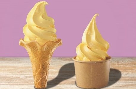 ローソンにて北海道内の一部店舗で販売している「北海道ソフトクリーム」から『北海道ソフトクリームさつまいも』『北海道ソフトクリームさつまいもミックス』が10月20日(火)より順次発売！