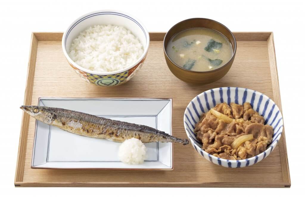 吉野家の『牛さんま定食』