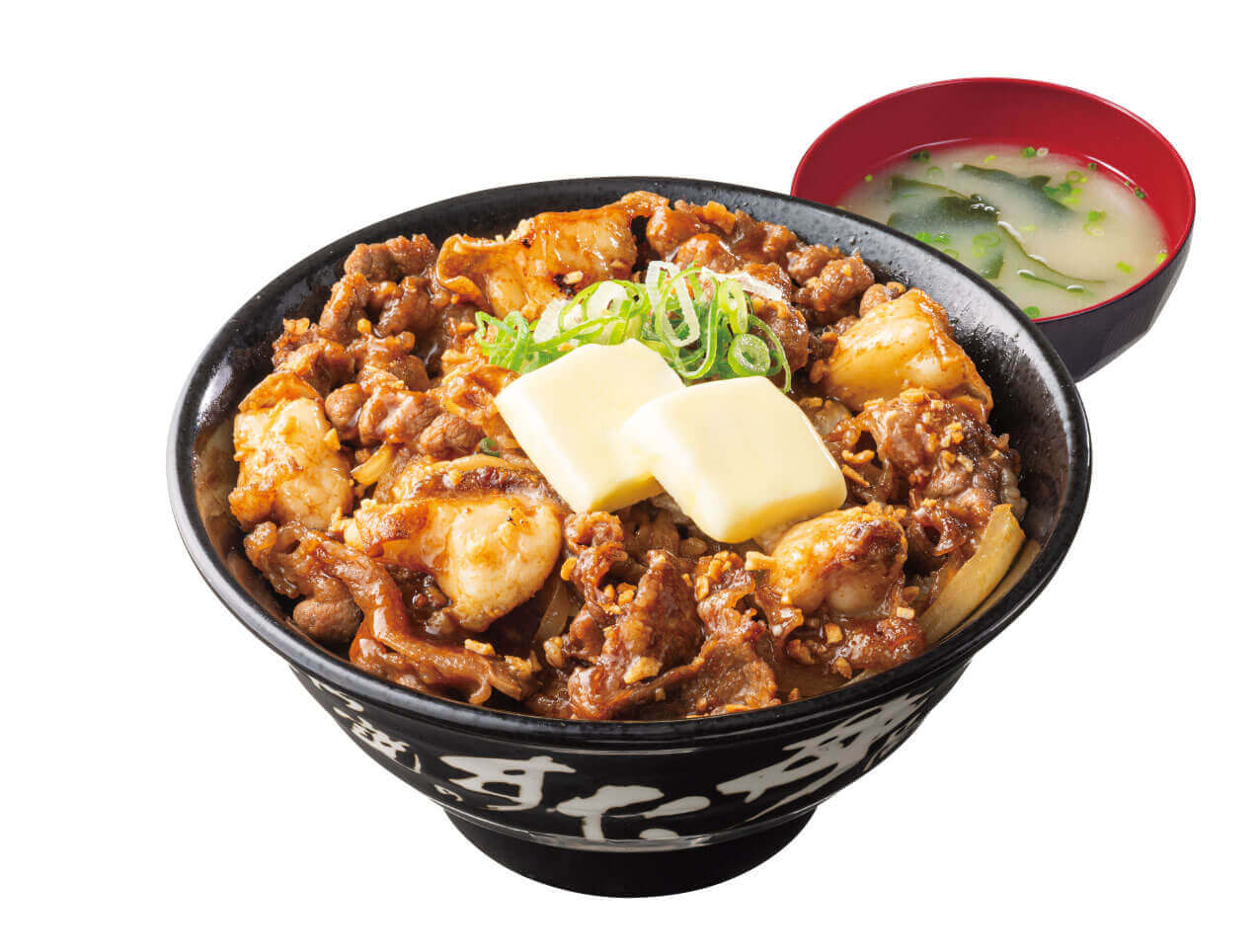 すた丼の『ガリバタ醤油大とろホルモン丼』