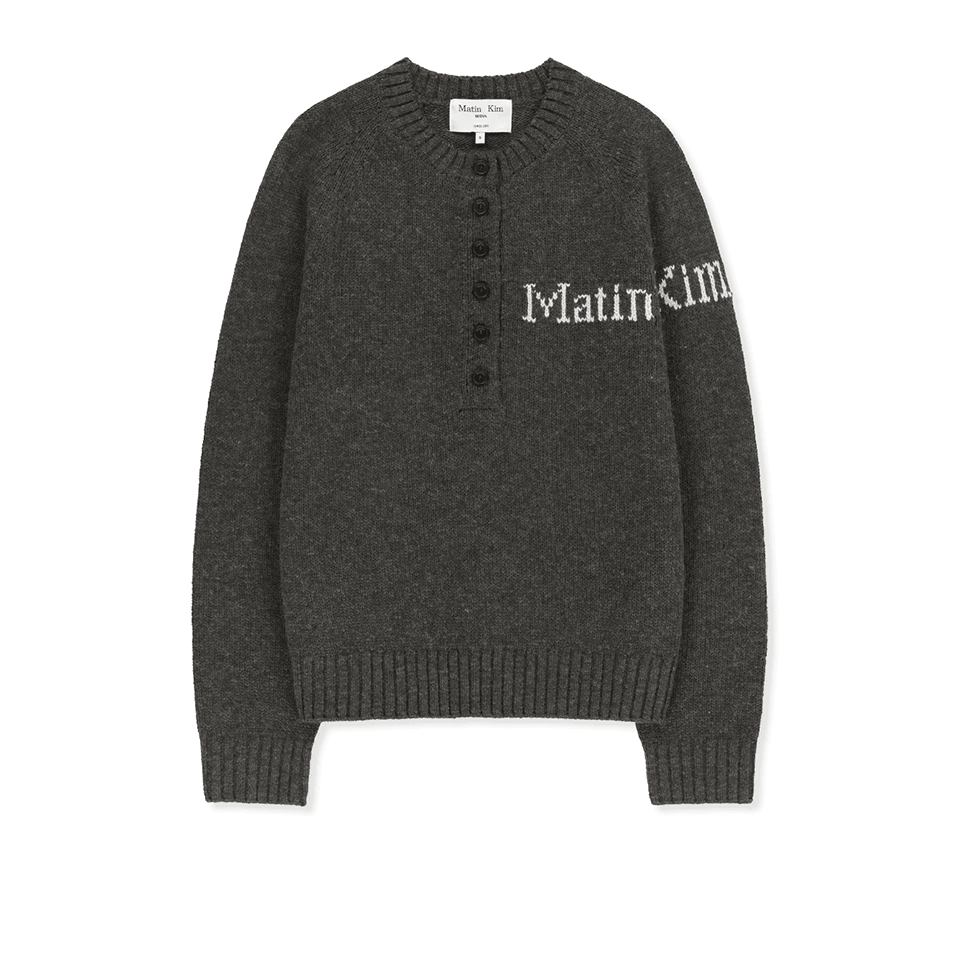 Matin Kimの『MATIN DUAL TONE KNIT PULLOVER』