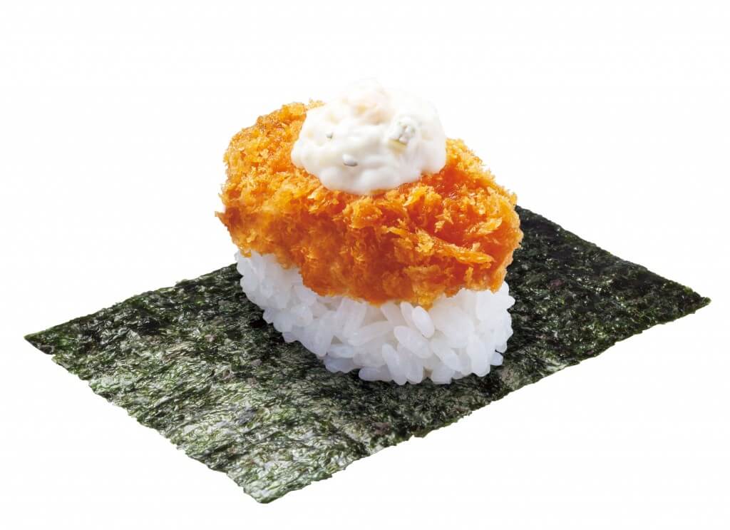 はま寿司の『広島県産牡蠣（かき）のカキフライつつみ（タルタルソース）』