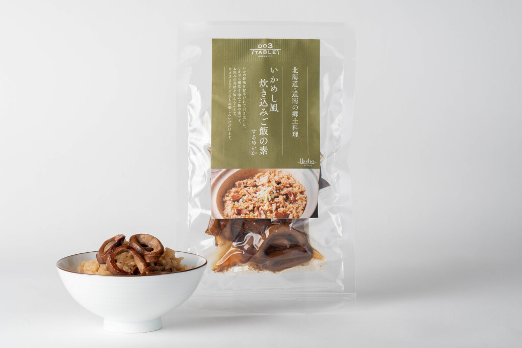 DO3TABLE(ドーサンテーブル)の『北海道・道南の郷土料理 いかめし風炊き込みご飯の素 するめいか』