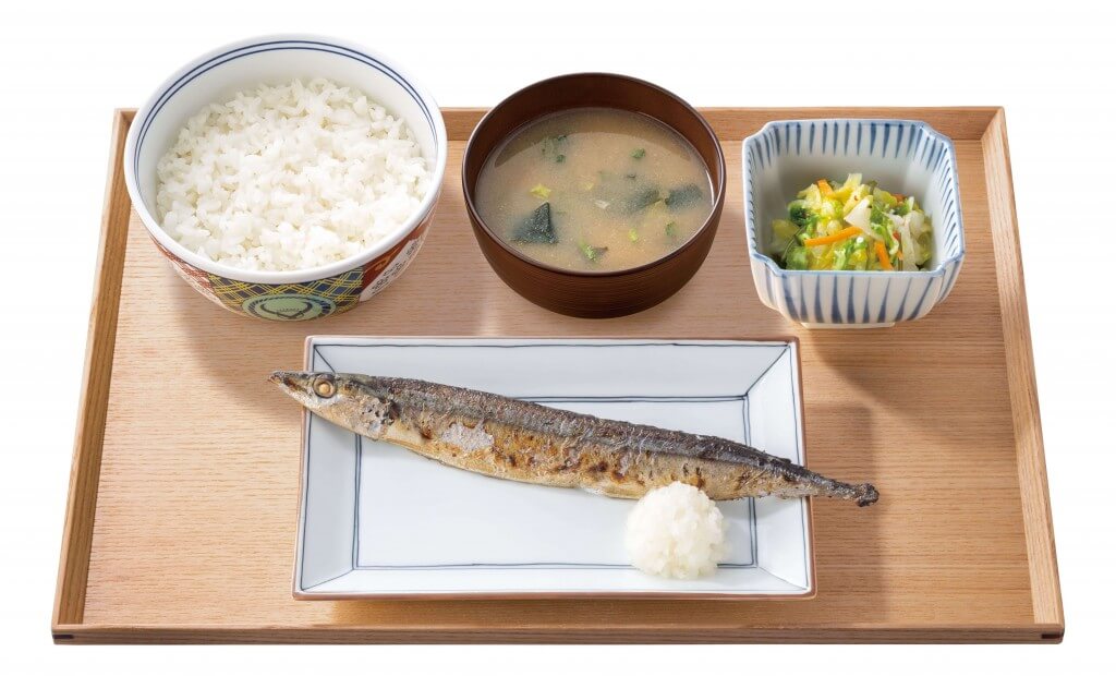 吉野家の『さんま定食』