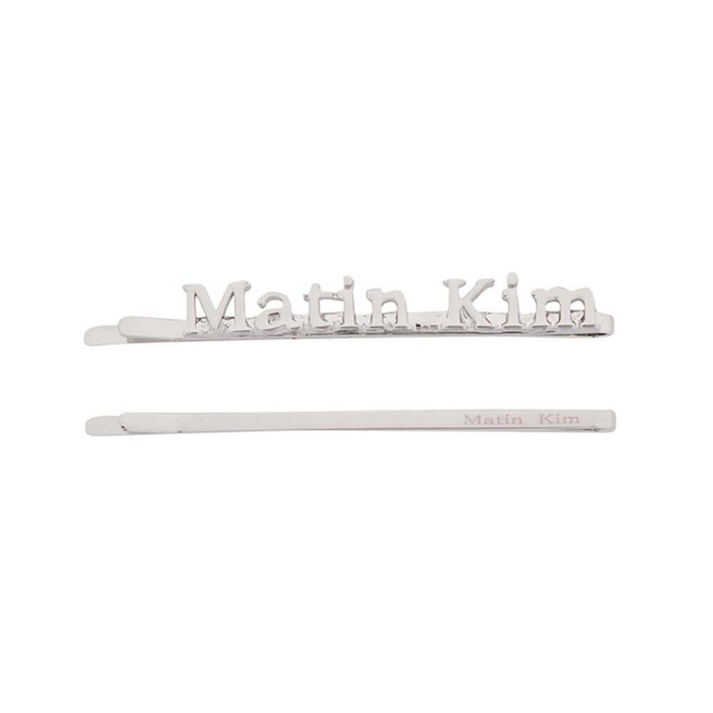Matin Kimの『MATIN POPPIN HAIR CLIPS SET (SILVER)』