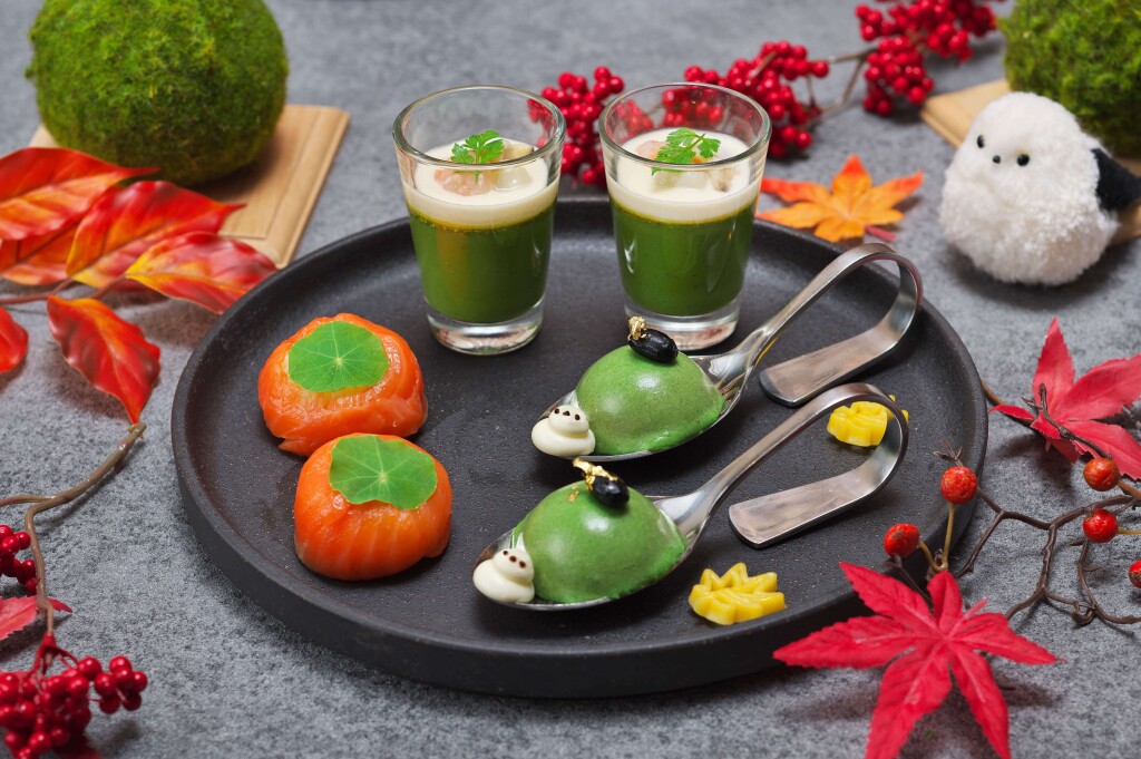 京王プラザホテル札幌の『シマエナガランチ秋～Like Afternoon Tea～』-セイボリー